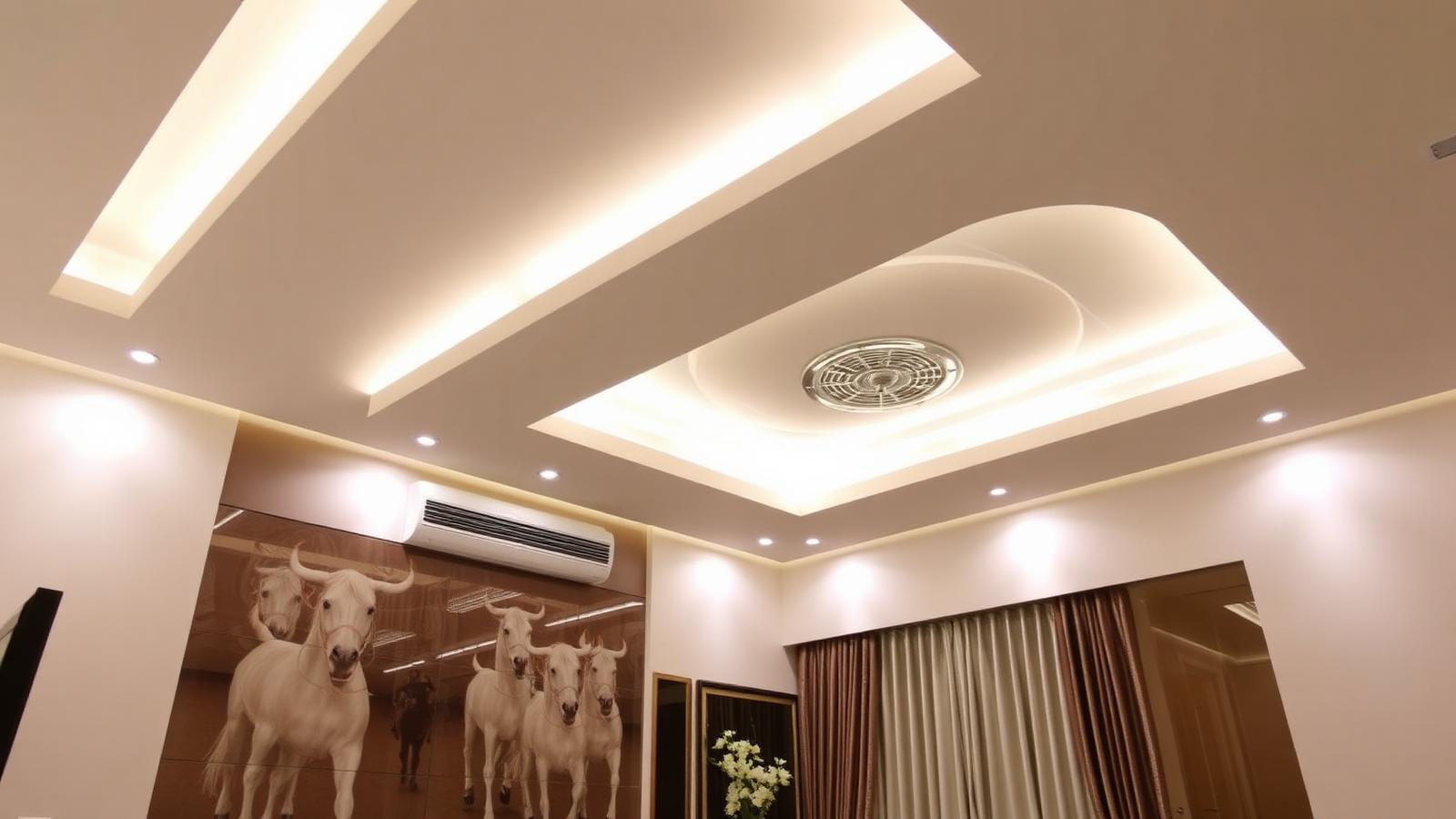 False Ceiling / POP Ceiling Work project 2 in Visakhapatnam, Vizianagaram & Srikakulam by MM Interiors Vizag